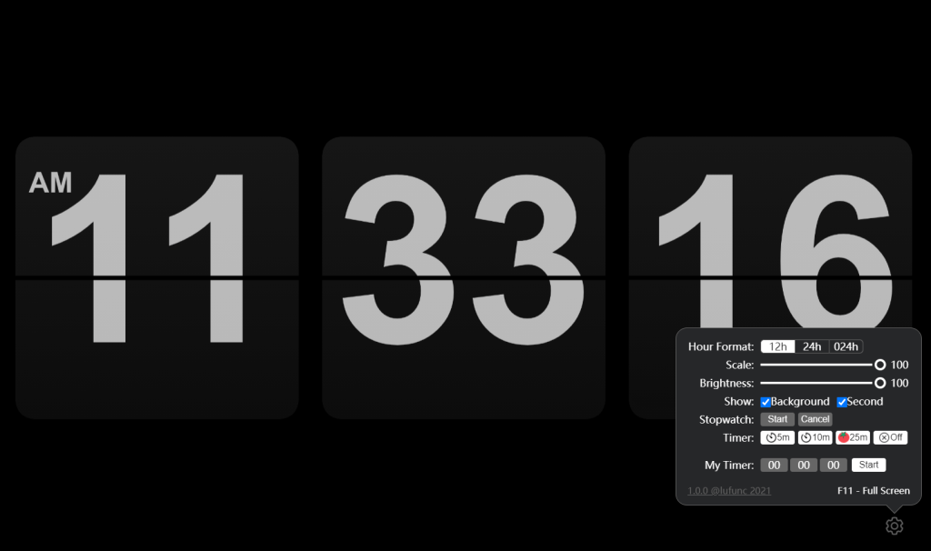 图片[1]-精美多功能翻页时钟单页HTML源码-330B模板网