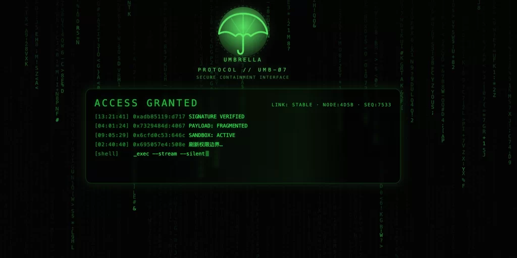 图片[1]-内置CSS神秘黑客特效HTML单页源码-330B模板网