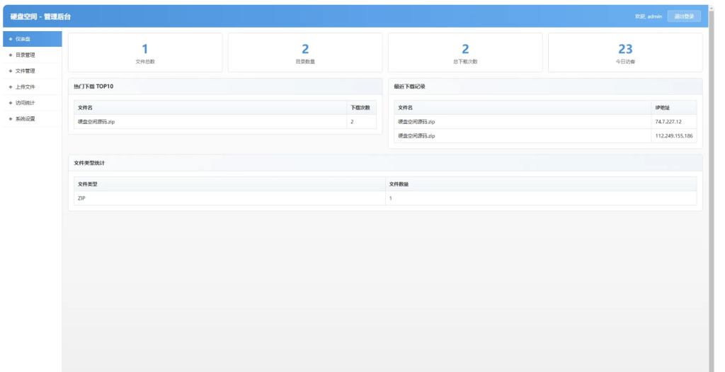 图片[1]-高仿永硕E盘的个人网盘免费开源（修复版）-330B模板网